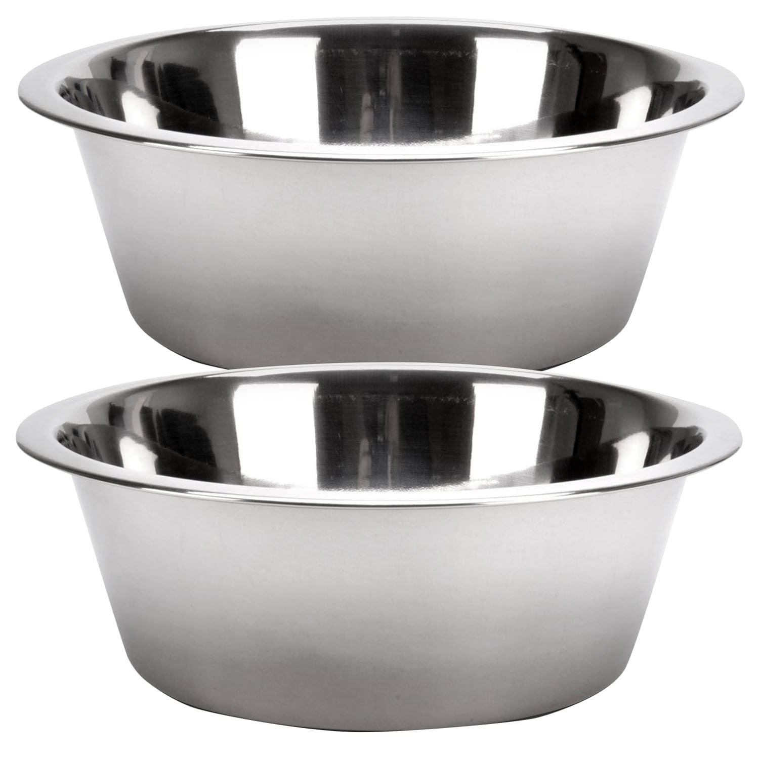 Jeffers Stainless Steel Pet Bowls — Durable Food & Water Bowls for Dogs & Cats
