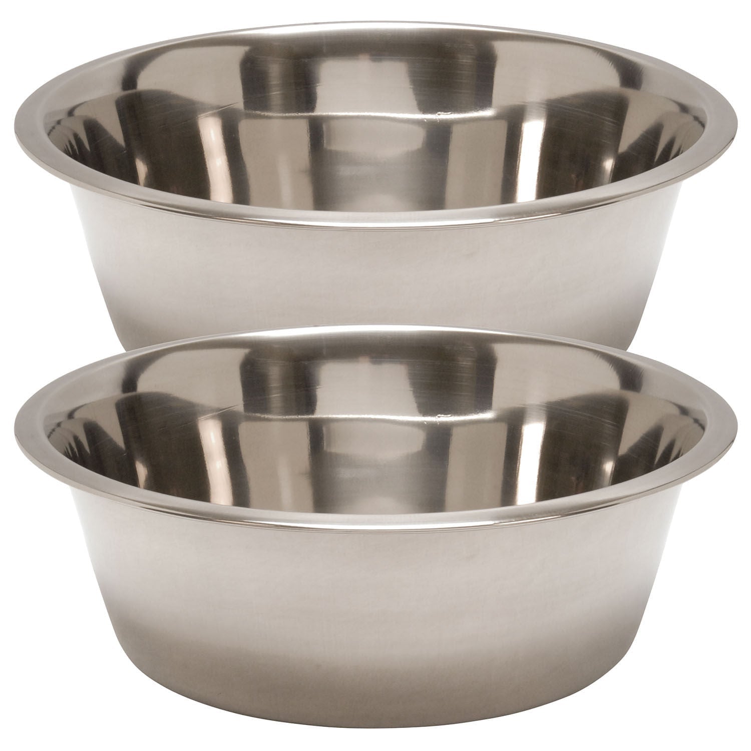 Jeffers Stainless Steel Pet Bowls — Durable Food & Water Bowls for Dogs & Cats